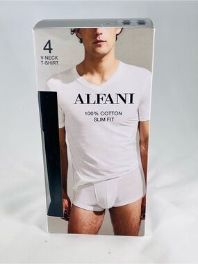 Alfani Blsck Slim-Fit V-Neck T-Shirt